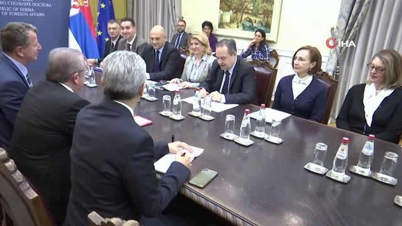 TBMM Başkanı Şentop, Sırbistan Ulusal Meclis Başkanı Orliç ile görüştü