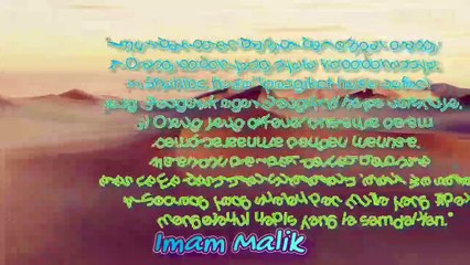 Kata Kata Bijak Imam Malik