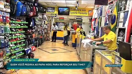 Torcedores sonham com reforços como presentes de Natal