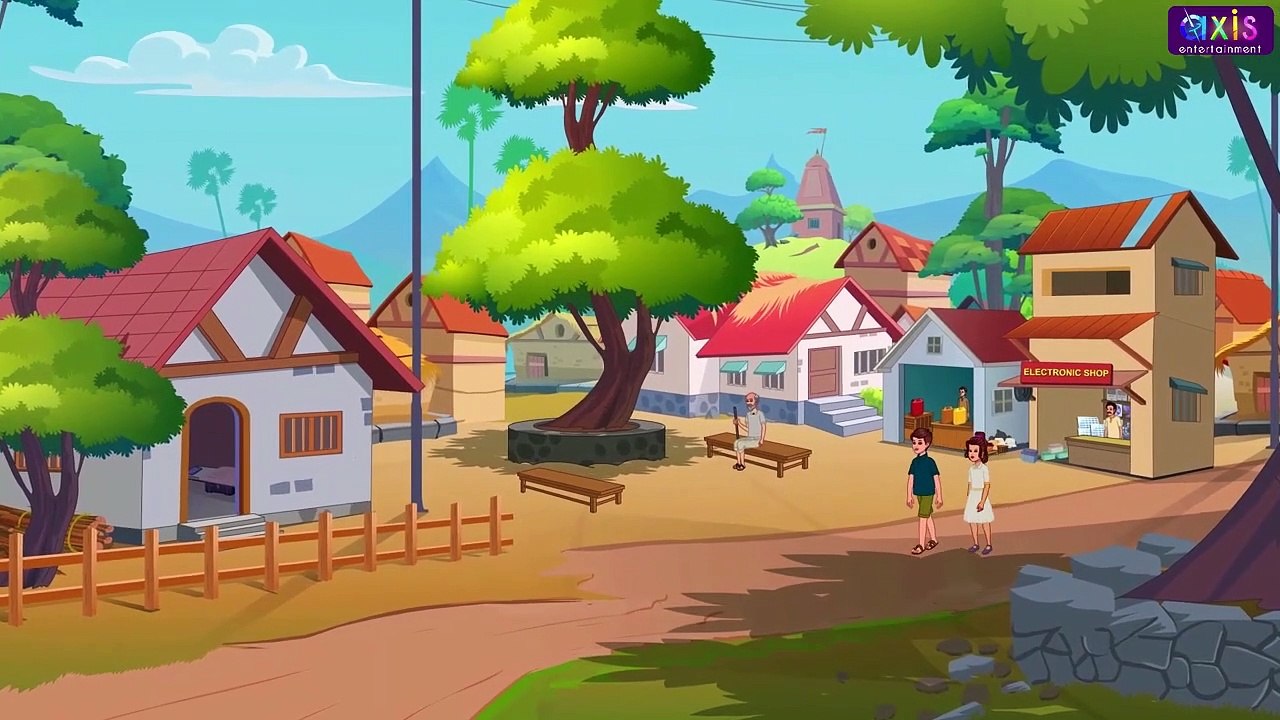The Thirsty Crow in English