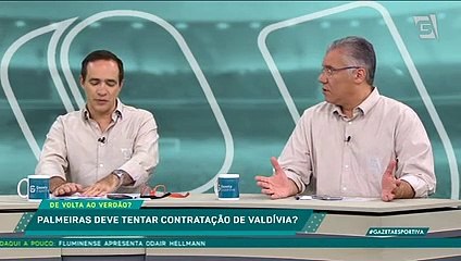 Comentaristas analisam se Valdivia e Michael seriam uma boa para o Palmeiras