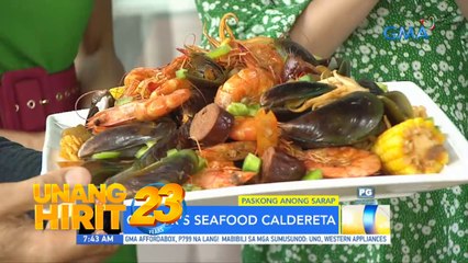 Paskong Anong Sarap- Chef JR Royol’s Kalderetang seafood | Unang Hirit