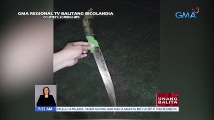 Lalaki, arestado matapos pagsasaksakin umano ang kanyang asawa | UB