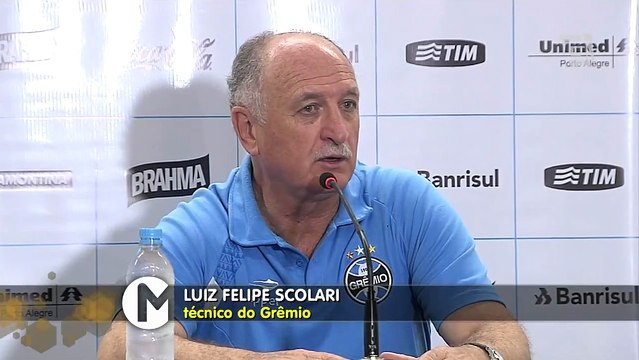 Felipão comenta da derrota para o Palmeiras no Pacaembu
