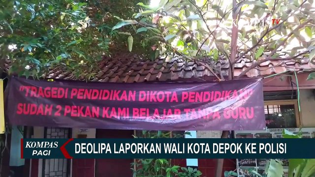 Siswa SDN Pondok Cina 1 sudah Satu Bulan Sekolah Tanpa Guru, Wali Kota Depok Dilaporkan ke Polisi