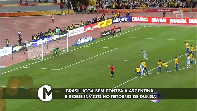 Assista aos melhores momentos de Brasil e Argentina no Superclássico