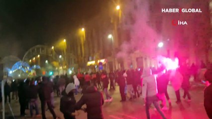 Fas-Fransa maçı sonrası Brüksel’de olaylar çıktı