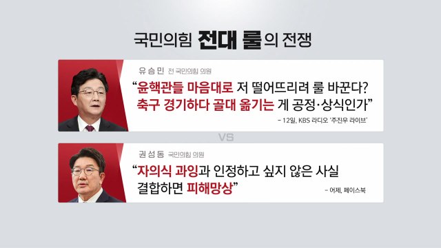 [뉴스라이더] 민심보다 당심 ?...與 전당대회 '룰의 전쟁' 개막 / YTN