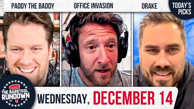 Dave Portnoy Reacts To Office Invasion & the Paddy The Baddy Fight | Barstool Rundown - Dec 14, 2022