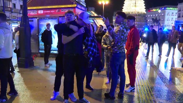 Franceses celebran el pase a la final y los marroquíes se enorgullecen de hasta donde han llegado