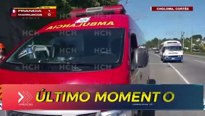 ¡Tres heridos, deja colisión entre “rapiditos” en Choloma!