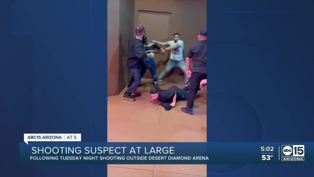 One wounded during shooting outside Desert Diamond Arena