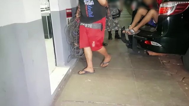 Homens são detidos saindo do Caic com fiação furtada