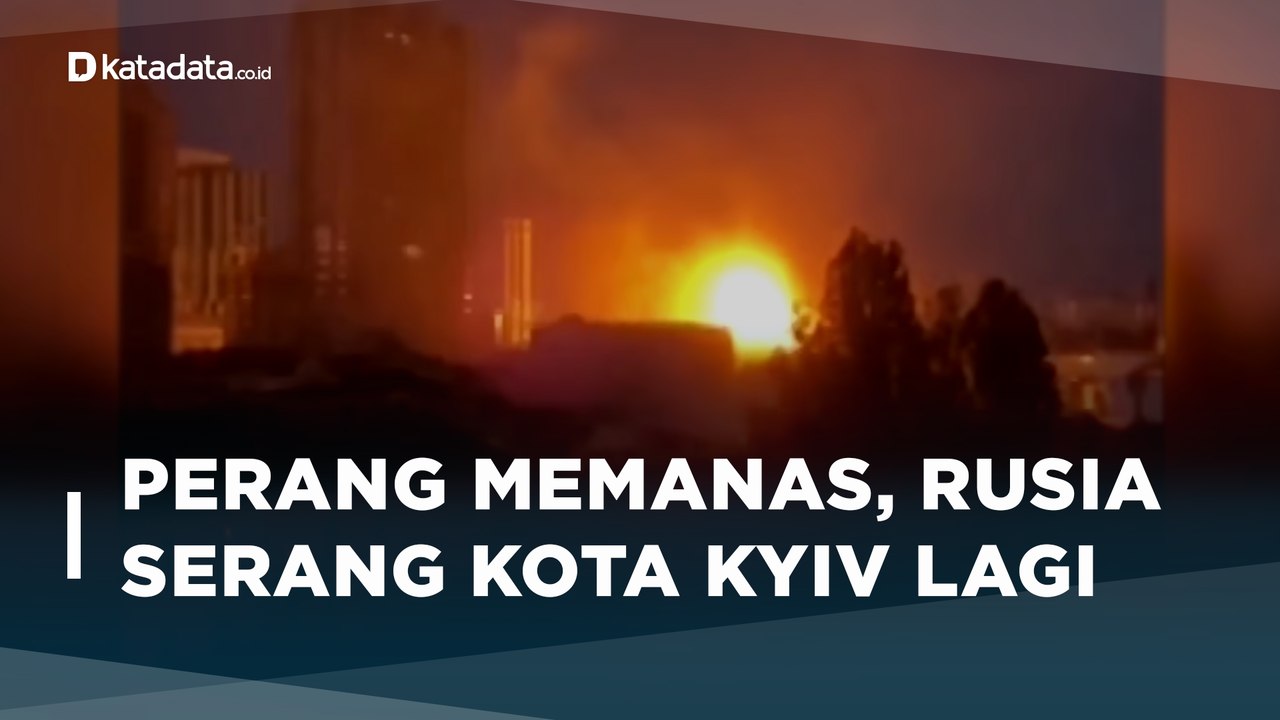 Makin Ngeri, Rusia Bombardir Kyiv di Malam Hari