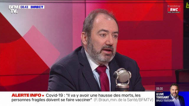 François Braun sur les soignants non-vaccinés : Prendre soin ce n'est pas exposer les plus fragiles à un risque supplémentaire