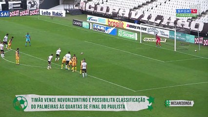 Veja os lances da vitória do Corinthians sobre o Novorizontino