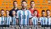 Argentina Top 3 Potential Lineup vs Netherlands ► FIFA World Cup 2022 Quarter-finals