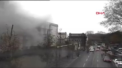 Çırağan Sarayı'nda yangın