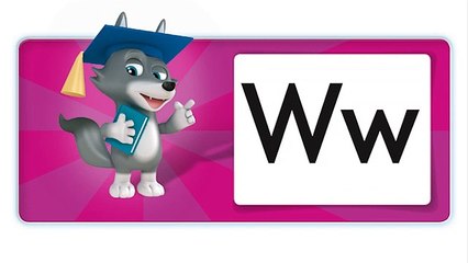 Oxford Phonics World 1 - the alphabet - Letter W - wolf watch water  web