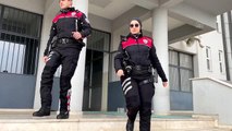 Polis çift, suçlulara karşı omuz omuza mücadele veriyor