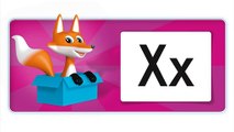 Oxford Phonics Word 1 - the alphabet - Letter X - fox box six wax