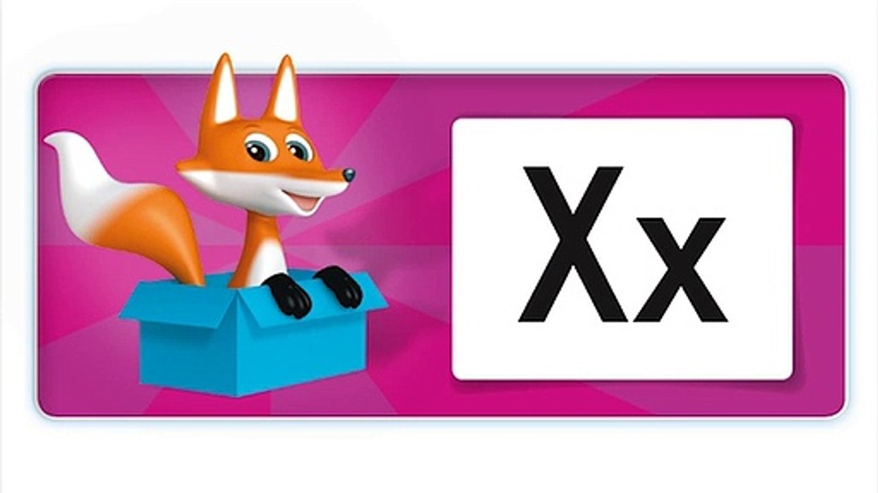 Oxford Phonics Word 1 - the alphabet - Letter X - fox box six wax