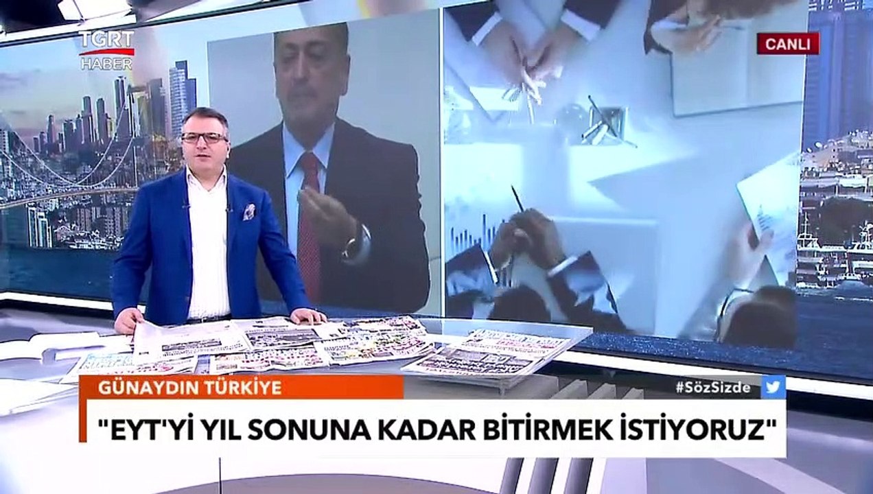 Çalışma Bakanı Vedat Bilgin'den EYT Açıklaması: Yıl Sonuna Kadar Bitirmek İstiyoruz