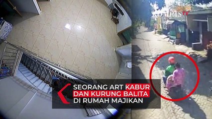 Detik-detik Balita Histeris Terkurung di Rumah, Ditinggal ART Kabur Saat Majikan Kerja