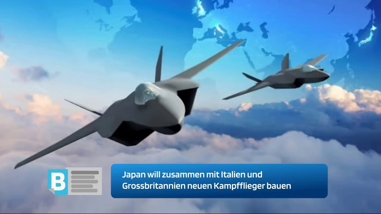 Japan will zusammen mit Italien und Grossbritannien neuen Kampfflieger bauen