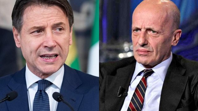Giuseppe Conte, Sallusti le sue impronte sulle minacce di morte a Meloni