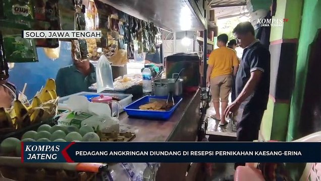 Pedagang Angkringan Diundang di Resepsi Pernikahan Kaesang-Erina