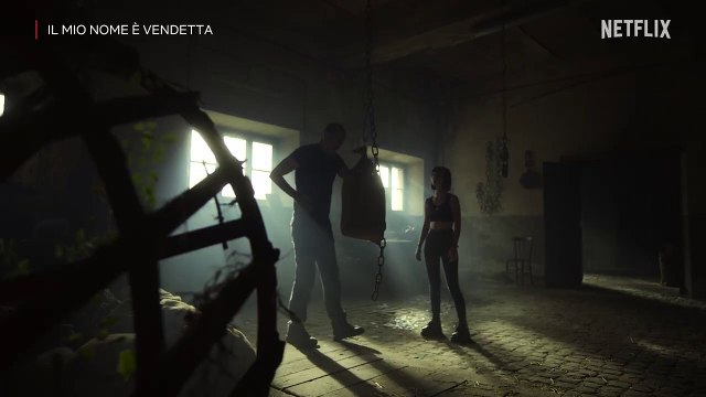 L'extrait vidéo de la formation de Sofia dans Il mio nome è vendetta, qui cartonne sur Netflix dans le monde entier.