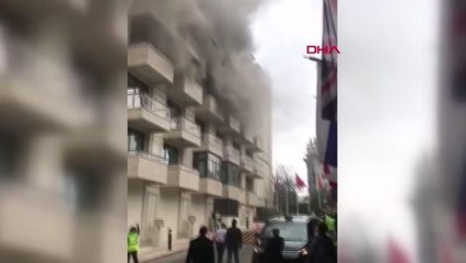 ÇIRAĞAN SARAYI'NIN OTEL BÖLÜMÜNDE YANGIN - AKTÜEL GÖRÜNTÜ 3