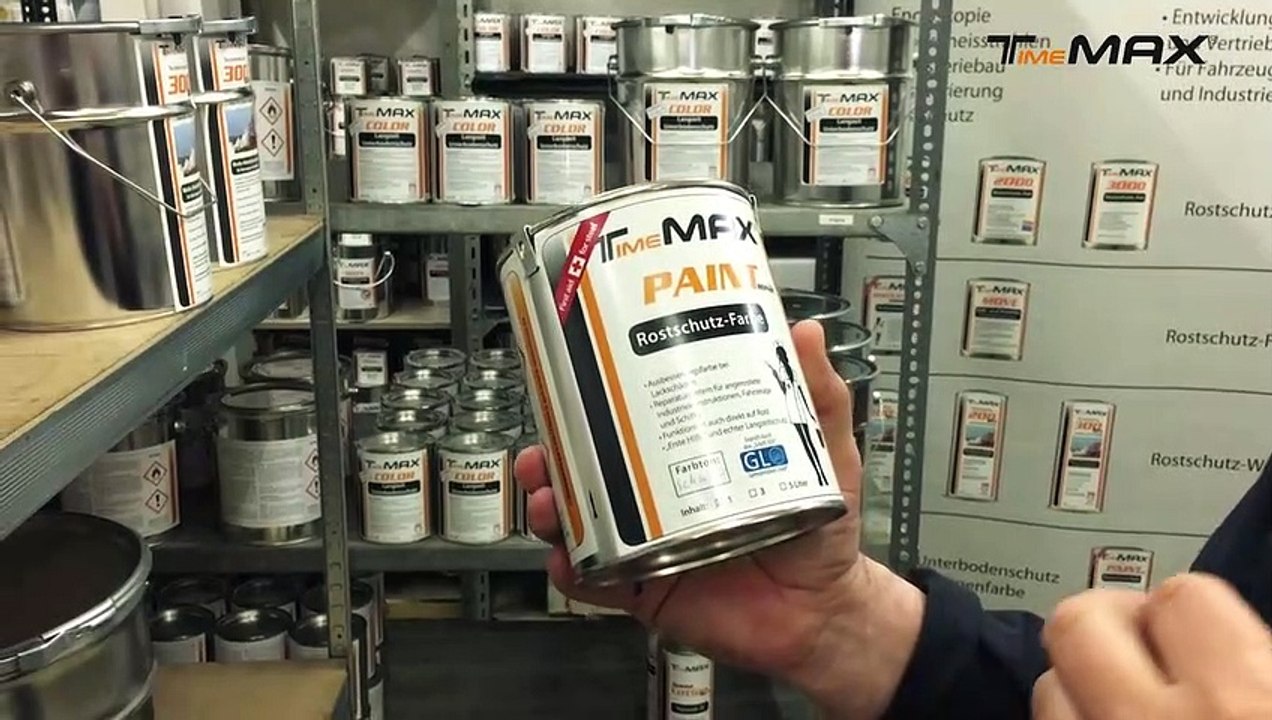 Rostschutzfarbe TimeMAX Paint Repair - Tipps & Tricks in 100 Sekunden