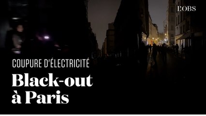 Paris plongé dans le noir suite à une coupure d'électricité