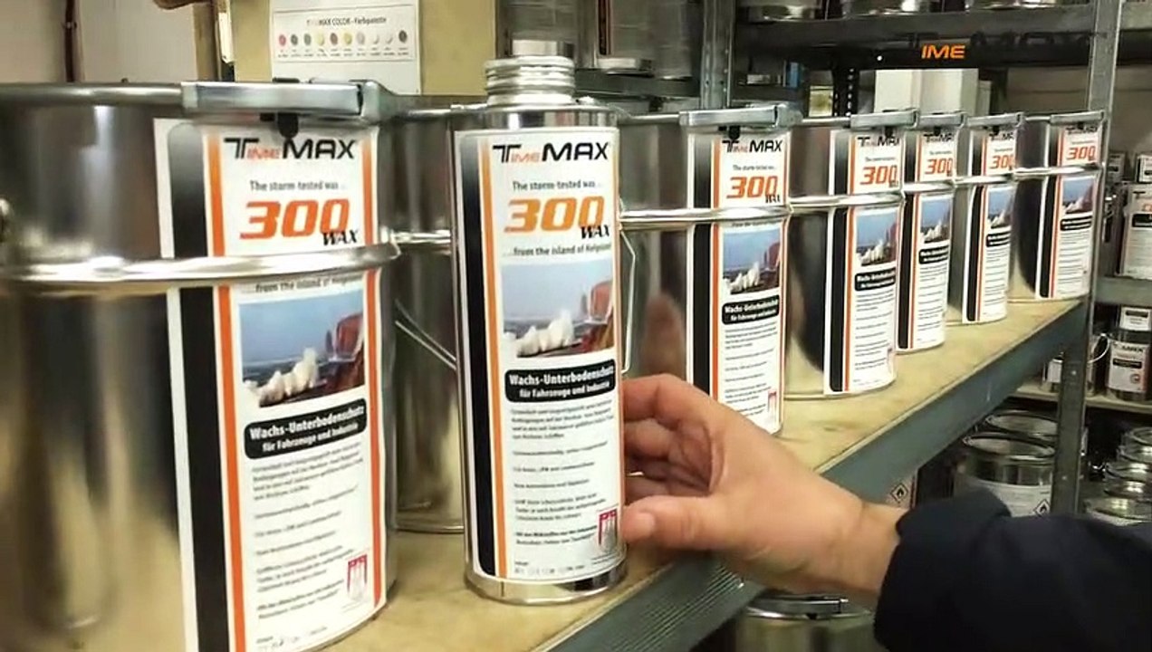 Wachsunterbodenschutz mit timemax 300 - tipps & tricks in 100 sekunden