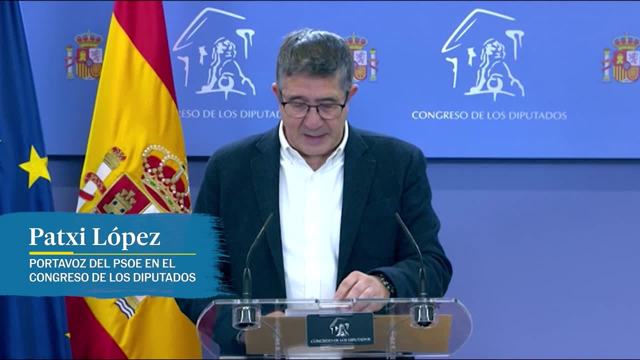 Patxi López: "Con nuestras enmiendas lo que hacemos es garantizar por ley el cumplimiento del mandato constitucional y establecer una fórmula para desbloquear la renovación del Tribunal Constitucional"
