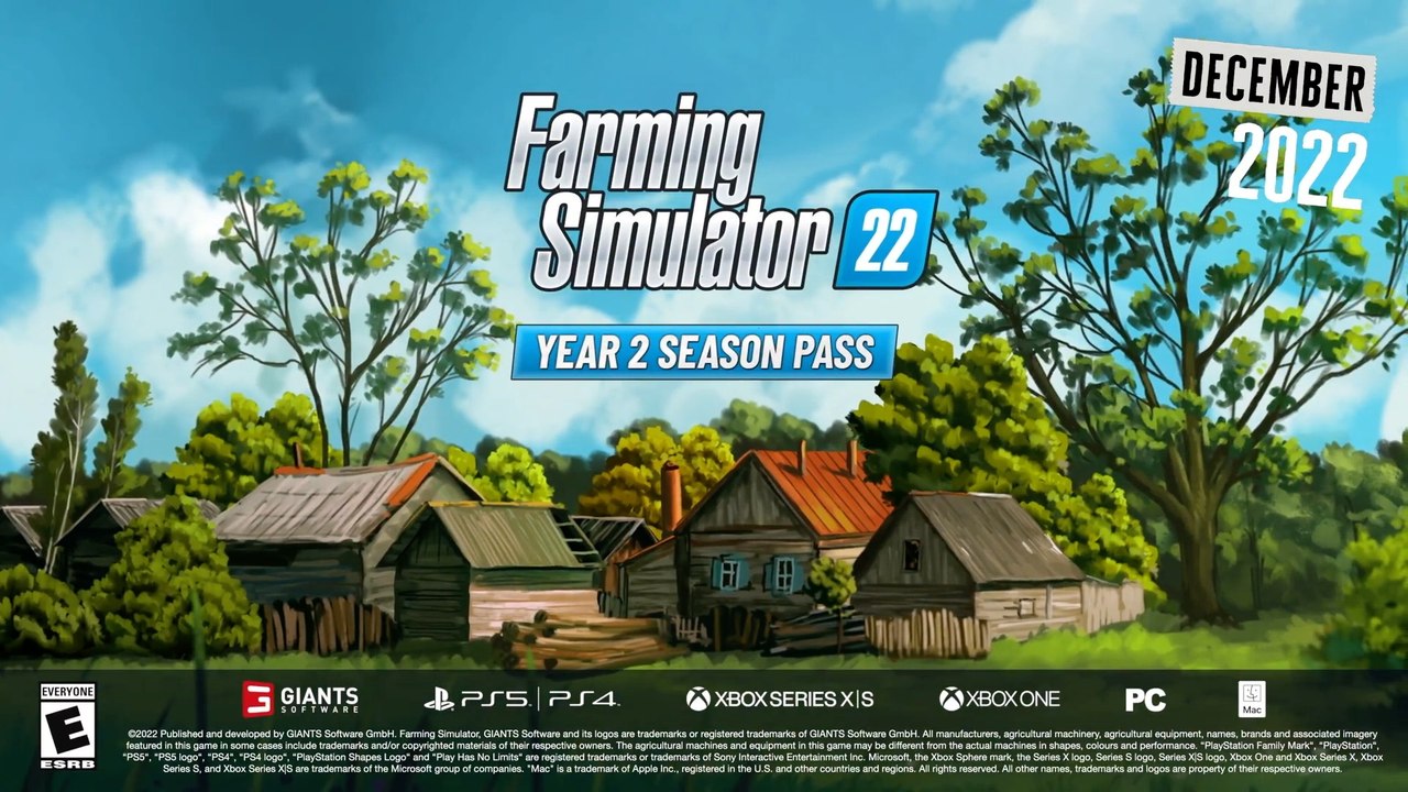 Farming Simulator 22 Official Year One Overview Trailer