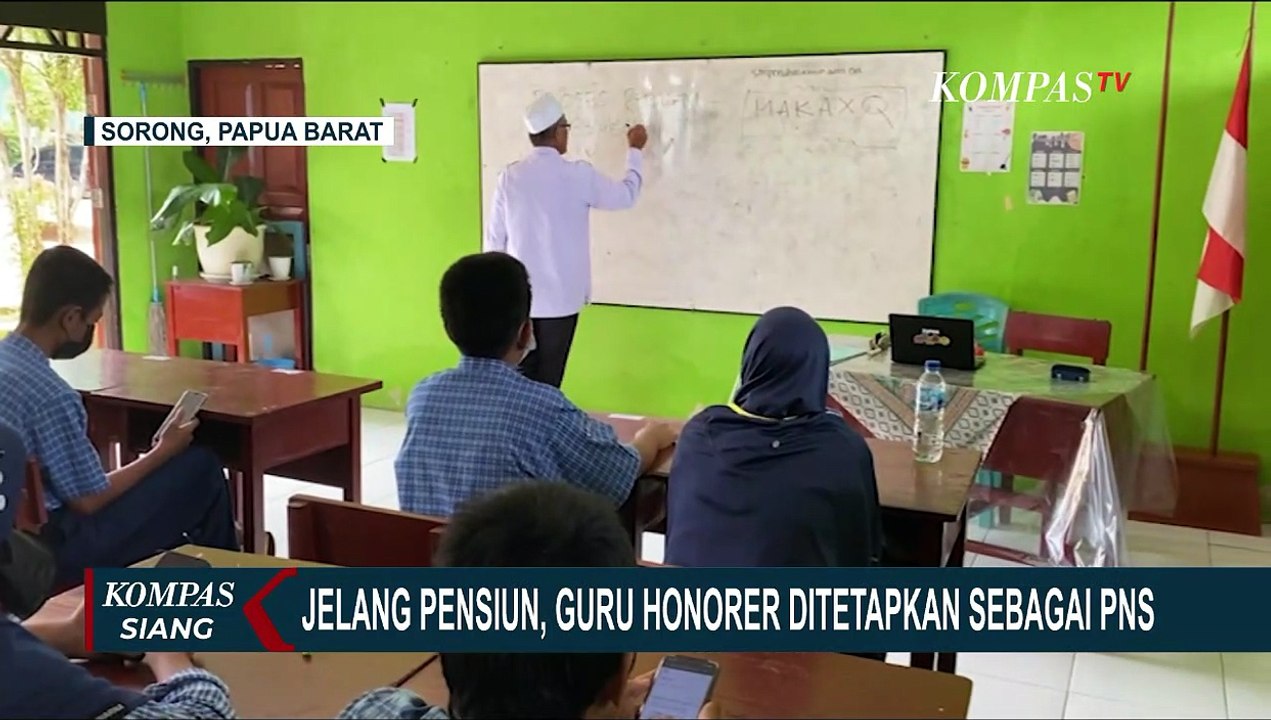 Kebahagiaan Muhammad Arsyad Bedda, Guru Honorer yang Ditetapkan Sebagai PNS Jelang Masa Pensiun