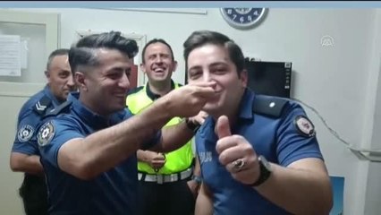 Çorum'da vefat eden komiser yardımcısının doğum günü görüntüleri ortaya çıktı