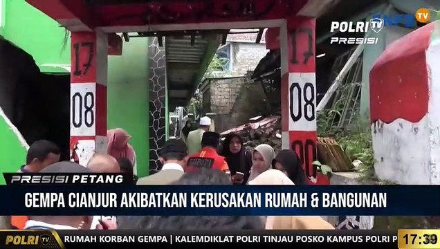 Kepala BNPB Serahkan Bantuan Ke Ponpes Tarbiyatussibyan Cianjur