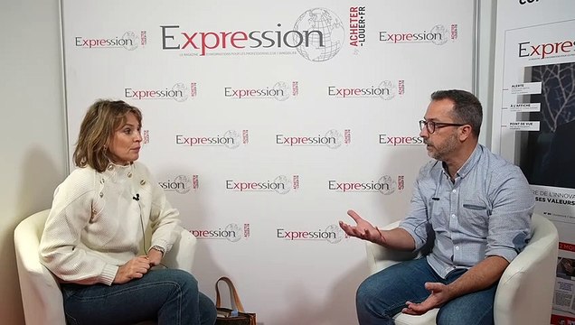 Salon FNAIM 2022 - Interview de Olivier Garcin Fondateur de GETKEY réalisée par Stéphanie de Muru
