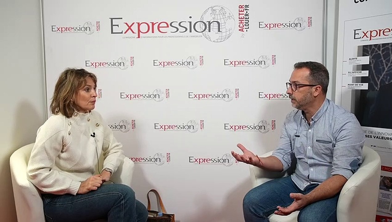 Salon FNAIM 2022 - Interview de Olivier Garcin Fondateur de GETKEY réalisée par Stéphanie de Muru