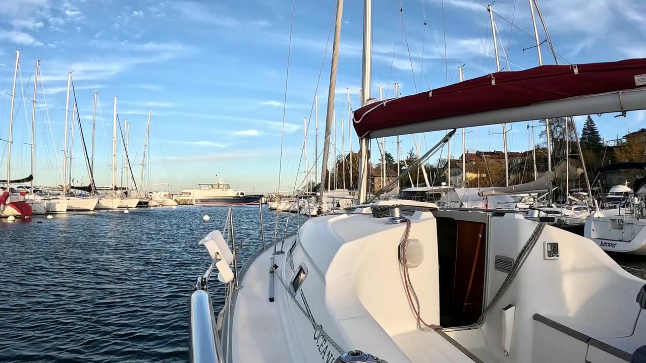 Navigation solo en voilier habitable