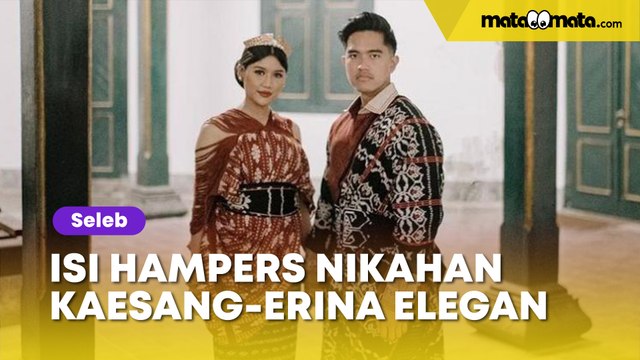 Terkuak Isi Hampers Nikahan Kaesang untuk 54 Sahabat Erina dan Putri Indonesia, Super Elegan!