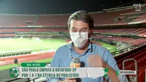 Veja os gols do empate do São Paulo com o Botafogo