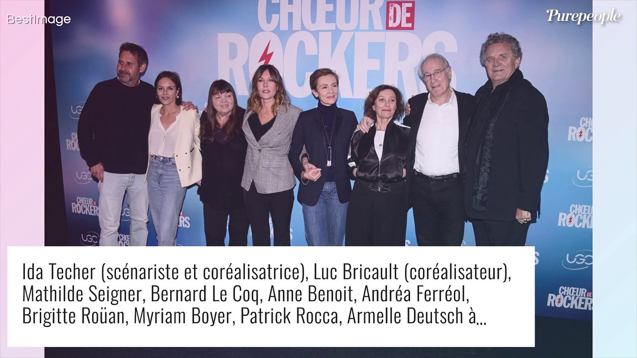 Mathilde Seigner : Retrouvailles tactiles avec deux ex-amoureux célèbres, l'actrice rayonnante