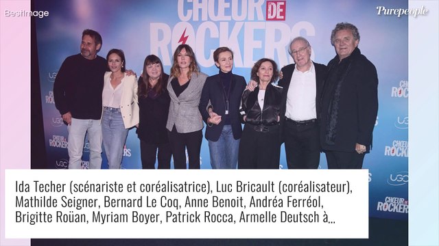 Mathilde Seigner : Retrouvailles tactiles avec deux ex-amoureux célèbres, l'actrice rayonnante