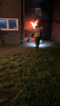 Fire crews called to Far Cotton flat block blaze