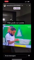 Marcelinho Carioca fica revoltado com derrota no Derby